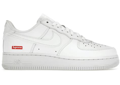 Nike Air Force 1 Low Supreme bianche Uomo.